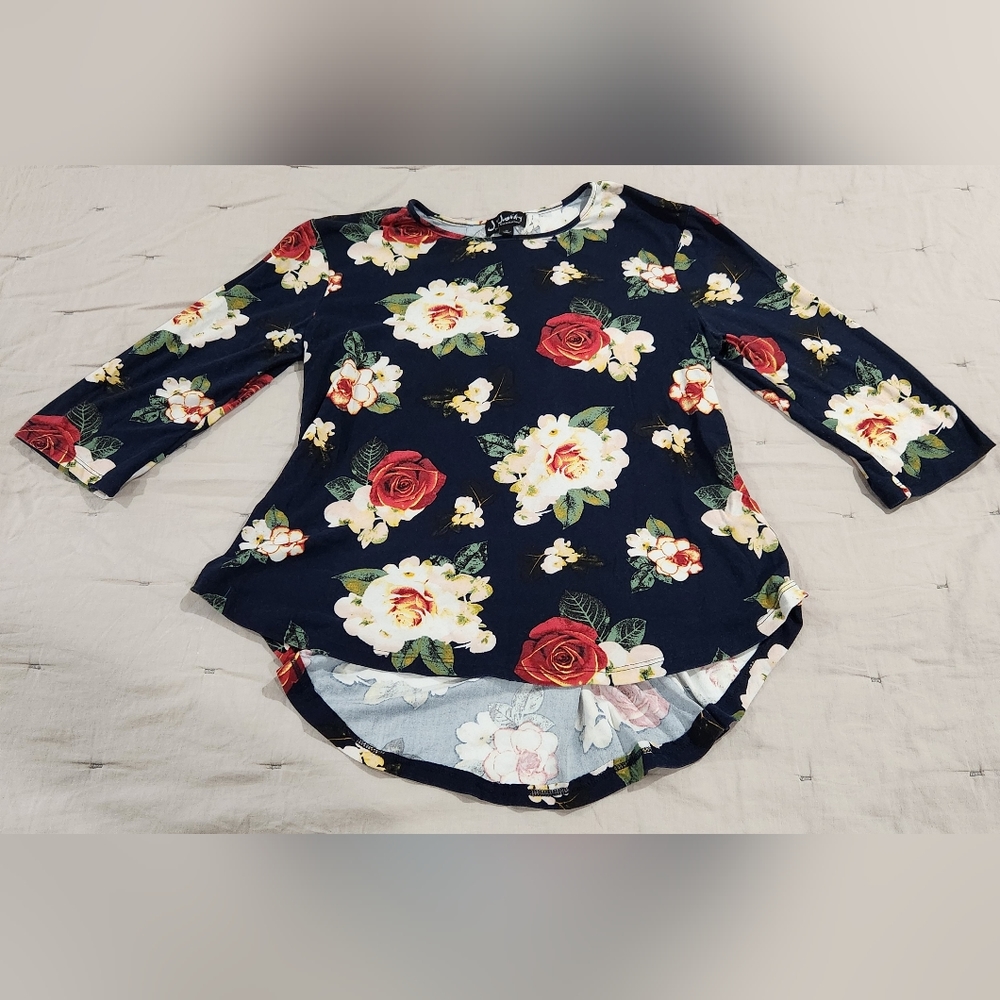 Long sleeve Flower blouse